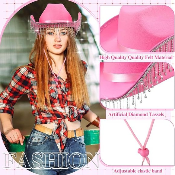 NWT Sparkling Bling Swarovski Rhinestone Barbie Halloween Costume Pink C… - Picture 4 of 5